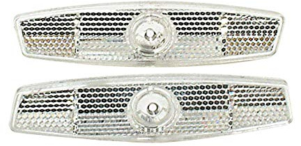 Oxford: Spoke Reflectors White Pair BULK - White