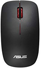 Asus - Souris sans Fil Ambidextre WT300 Noire et Rouge