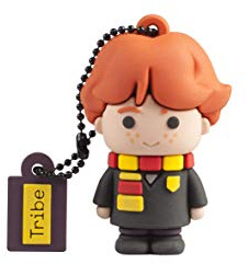 Llave USB 32 GB Ron Weasley - Memoria Flash Drive 2.0 Original Harry Potter, Tribe FD037703