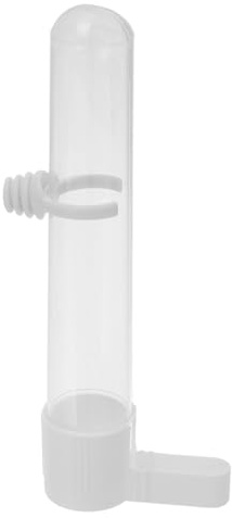 VILLCASE Bird Water Feeder for Cage Automatic Drinking Dispenser with Portable Feeding Cup Suitable for Budgies Parrots Small Pets