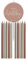 Folat B.V.- Folat 68711 Rosa, Dorado champán-Juego de Velas-Crème Rose-9,5 cm-11 Piezas-Una decoración de cumpleaños sofisticada y Animada, Multicolor