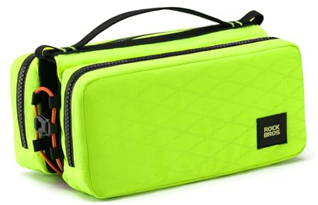 ROCKBROS Fahrrad Rahmentasche Fahrradtasche Rahmen Aufbewahrungstasche mit Schultergurt Fahrrad Oberrohrtasche für Rennrad Mountainbike Umhängetasche | Fahrradtasche, Aufbewahrungstasche, Umhängetasche, für Rennrad Mountainbike