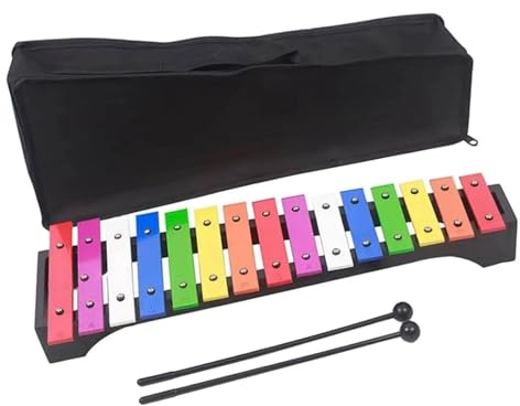 Xylophon-Instrument 15 Skalen Xylophon Metall Holz Percussion Geeignet Für Professionelle Anfänger Erwachsene