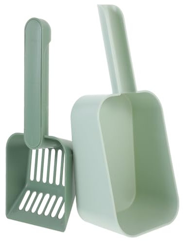 BUGUUYO Pala Multifuncional Grande para Limpiar Arenero De Gatos Fácil De Usar Diseño Portátil Material Seguro
