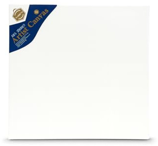 Tela da Pittura Professionale 40x50 su Telaio in Legno – Canvas Bianco per Artisti, Pittura ad Olio, Acrilico, Acquerello, Gouache e Tempera – Solida Struttura con Angoli Rifiniti e Cucitura sul Retro