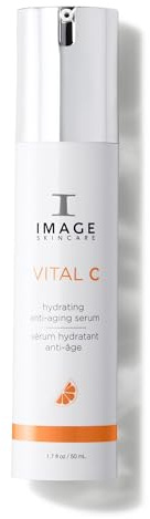 IMAGE Skincare, VITAL C Hydrating Face Serum, with Vitamin C and Hyaluronic Acid, to Brighten, Tone and Smooth Appearance of Wrinkles, 1.7 fl oz