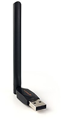 Docooler 150Mbps USB WiFi Dongle USB2.0 Wireless Network WiFi Adapter Ethernet 802.11b/g/n w/Antenna per DVB-S2 STB