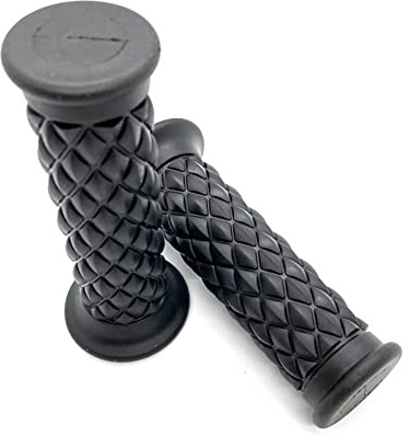 1 par de 22mm 7/8 Empuñadura Motocicleta Agarraderas Universales de Goma Apretones de Mano para la mayoría de Motocicletas Motos