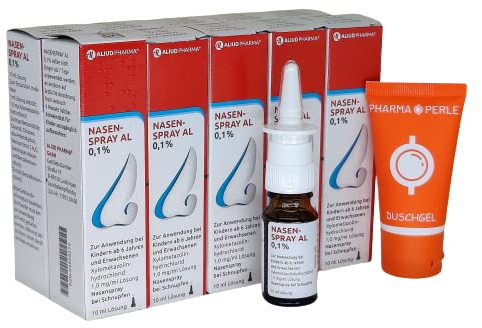 NASENSPRAY für ERWACHSENE AL 10er Sparset I Xylometazolin bei Schnupfen I mit gratis Pharma Perle giveaway