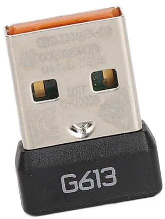 Receptor USB Universal, Receptor de Teclado Mecánico Dongle USB Portátil Inalámbrico 2,4G, Adaptador USB de Ratón Plug and Play para G613