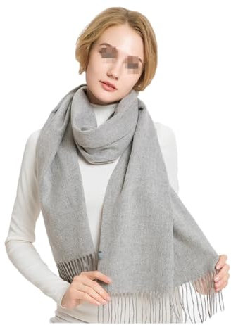 Hgvcfcv Winterschal aus Wolle, Damenschal, Schal für Erwachsene, 100 % Wolle, Schal für Damen, 3, One size