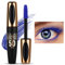 5D Blau Wimperntusche Wasserfest, 10ml Mascara Wasserfest, Langlebige Volumizing Curling Verlängerung Mascara Make-Up für Weihnachten, Halloween, Partys, Hochzeiten