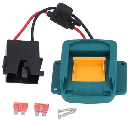 18V Battery Adapter Conversion Kit Wire Harness for BL1850 BL1860 Ride On Toys Electric Vehicles Black Connector