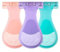 NHQZ 3pcs mujer cuchillas de afeitar recambios snap Maquinilla de afeitar para mujer, maquinilla de afeitar para mujer extra suave Compact Maquinilla de afeitar para viajes, Herramienta de depilación