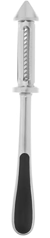 Luxshiny Cuchillo Pelador De Doble Filo Pelador De Verduras y Patatas De Aleación De Zinc Utensilios De Cocina Mango Ergonómico Para Pelar Frutas y Vegetales