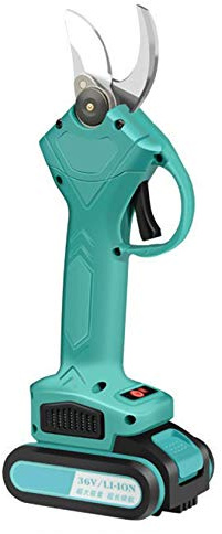 OVLIIYWZY Sécateur électrique Coupe-Branches d'arbre sécateur sans Fil Ciseaux électriques Rechargeables Machine d'élagage électrique pour Le diamètre de Coupe de Jardin