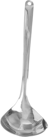 DIYEAH Colino Cucchiaio per Zuppa in Acciaio Inossidabile Cucchiaio Separator Olio per Cucina con Manico per Appendere Mestolo per Filtrare Grasso e Zuppe Calde