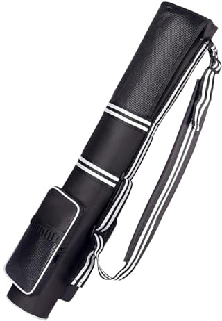 Golftasche – 31 x 21 x 5 cm, leichte Golftasche | Leichte Golfwagentaschen mit Schultergurt | Hält 3–9 Stöcke, faltbares, wasserdichtes T-Handtuch-Fächerpaket für Reisen, Übungsturniere, Erwachsene