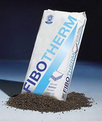 Argile expansée 1-5 mm rond et cassé 50 l isolant en vrac FIBOTHERM