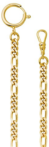 Catena orologio da tasca 5 mm ro P48, gold, Glam