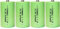 Lot 4 pilas recargable C 1.2 V | 5000 mAh | LR14 R14 HR14 | batería de NiMH NiMH Excellente Performance débil autodécharge | ideal para los mando a distancia, Los juguetes, los herramientas, Les