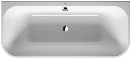 Duravit Happy D.2 Plus Badewanne Innenfarbe Weiß, Aussenfarbe Graphit Supermatt 1800x800mm