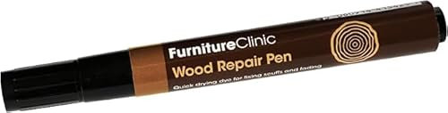 Furniture Clinic Wood Repair Pen (Natural Oak) - Scratch Repair - Quick Drying - Furniture Touch-Up Marker - for All Types of Wood