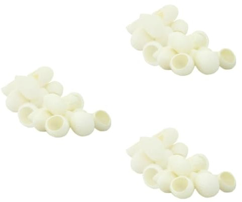 minkissy 600stücke Natürliche Organische Seidenbälle Für Gesichtsreinigung Sanftes Peeling Für Hautpflege Und Entfernung Von Mitessern Für Make-up-reinigung Und Hautaufhellung