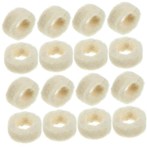 UKCOCO 100pcs Wool Felt Washer Oil Plug Drain Gasket Replacement Felt Washers for Mechanical Parts Seal
