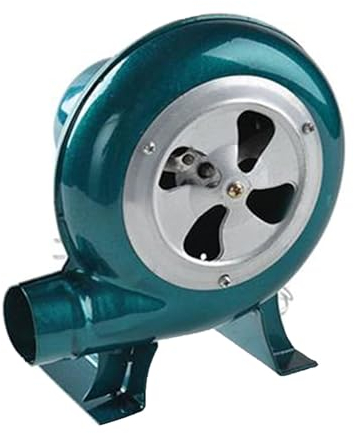 JOUFNING Soplador De Aire Eléctrico Centrífugo - Turbina Soplador De Castillos Hinchables, Parrilla del Encendedor del Carbón De La Fan, Excitador De Llama De Arranque De Fuego De Parrilla(Size:60W)