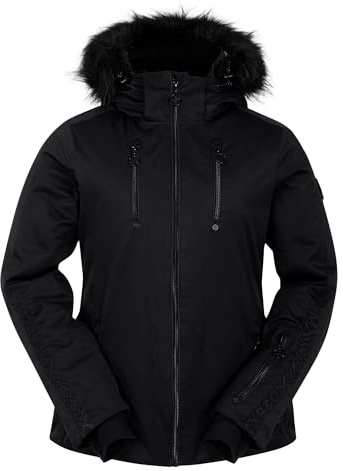 Dare 2b Womens Frenzied Ski Insulated Jacket, Black, 16 EU