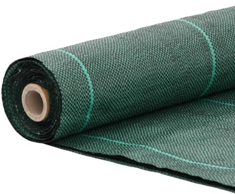 Tomostar Unkrautvlies, Unkrautvlies, Unkrautvlies, Grün, 1,5 x 10 m, Polypropylen