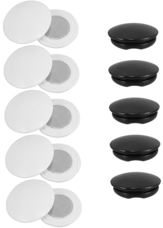 OFFIGAM Clip Magnético para Ropa 10 Pares Soporte Ligero para Dorsales Fijación Segura para Correr Maratones y