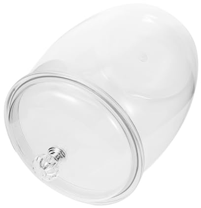 LIGIGWASH Tarro Plástico Hermético Transparente Con Tapa Sellada Contenedor Reutilizable Para Galletas y Almacenamiento Cocina Diseño Moderno y Duradero