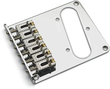 6-saitiger Bassgitarren-Steg, feste Brücke, verstellbare Saite, Bass, Metallstruktur, Geschenk für professionelle Gitarrenliebhaber