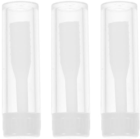 TOGEVAL Bâtonnets de Lentilles de Contact en Silicone Souple, Ensemble de 3 Pièces Blanches, Applicateurs Antidérapants et Compacts pour Port et Retrait Précis, Accessoires Pratiques