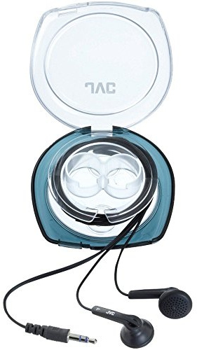 JVC HA-F10C Stereo Mini Headphones with Case