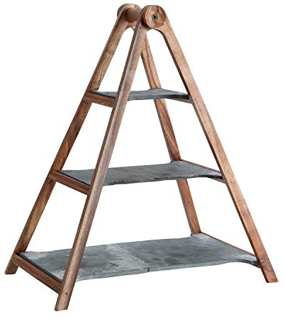 Villeroy & Boch 10-4130-7990 Centro para Aperitivos/Frutero, Wood/Slate, Marrón