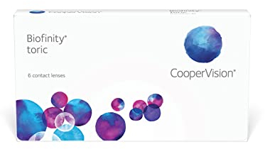Biofinity Toric, torische Monatslinsen weich, 6 Stück / BC 8.70 mm / DIA 14.5 / CYL -1.75 / ACHSE 170 / -5.50 Dioptrien