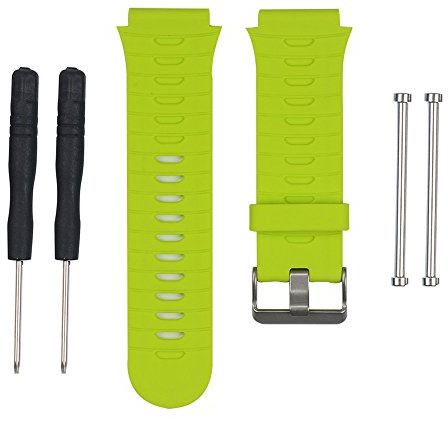 Waekethy Armband für Garmin Forerunner 920XT, Weich Silikon Armbänder Einstellbar Sport Ersatzarmband Kompatibel mit Forerunner 920XT
