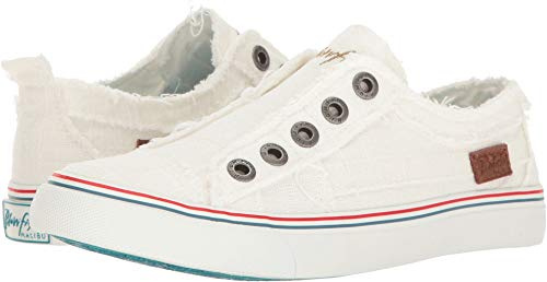 Blowfish Malibu Women's Play Slip On Sneaker, White