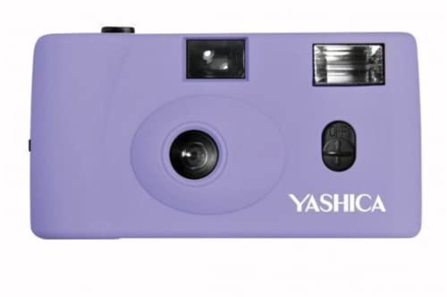 Yashica MF-1 Snapshot Art 35 mm filmkameraset (Lavender)