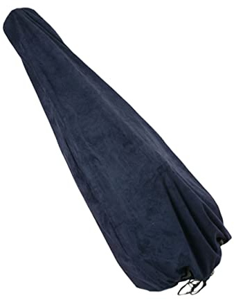 Schutzhülle für Violine aus Wildlederstoff, Blau, 1 Stück | Staubschutz und Kratzschutz, Passend für Instrumente, Dekoratives Zubehör, Leicht zu Reinigen und Praktisch