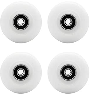 AMEEDA Skateboard Rollen 4 Pack- / Set-Roller-Rad-Blitzlicht-Glühen-Inline-Skate-Räder Anfänger-Ersatzrad mit Lagern Skateboard-Räder