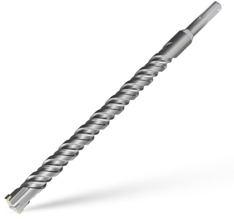 CSOOM SDS Plus Bohrer 18x350mm，Professionell Betonbohrer，Ideal zum Bohren in Stein, Beton, Naturstein, Ziegelmauer