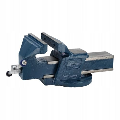 Schmith - Morsa da tavolo - Fissa - Morsa da banco - In ghisa, ganasce in acciaio di alta qualità - Larghezza ganasce 150 mm