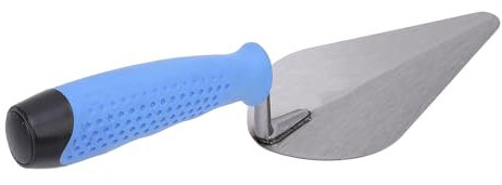 Cazzuole da Muratore - Spatola Piatta in Acciaio Inox Set di Cazzuole da Muratore Per Intonacatori - Manico in Gomma - Per raschiare-raschiare: Malta, Cemento, Intonaco -