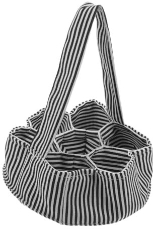 Gatuida Cestino Per Delle Uova Sacchetto Per Uova Realizzato in Tela Robusto e Adatto Per Raccogliere