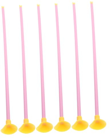 SUPVOX Lot De 6 FlèChes À Ventouse Pour Enfants FlèChes En Plastique De 16.5 Pouces Pour Tir À L'Arc Jouet De Tir IntéRieur Et ExtéRieur Avec Ventouses Puissantes Accessoires De Remplacement Sécurisés