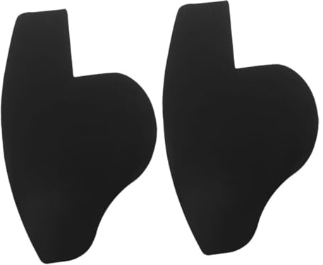 VALICLUD Outil De Mise Barbe Et Gabarit Ligne Des Cheveux, Lot De 2 Pièces, Taille Standard, Couleur Noire, Pour Hommes, Barbier, Coiffure Et Stylisme Précis